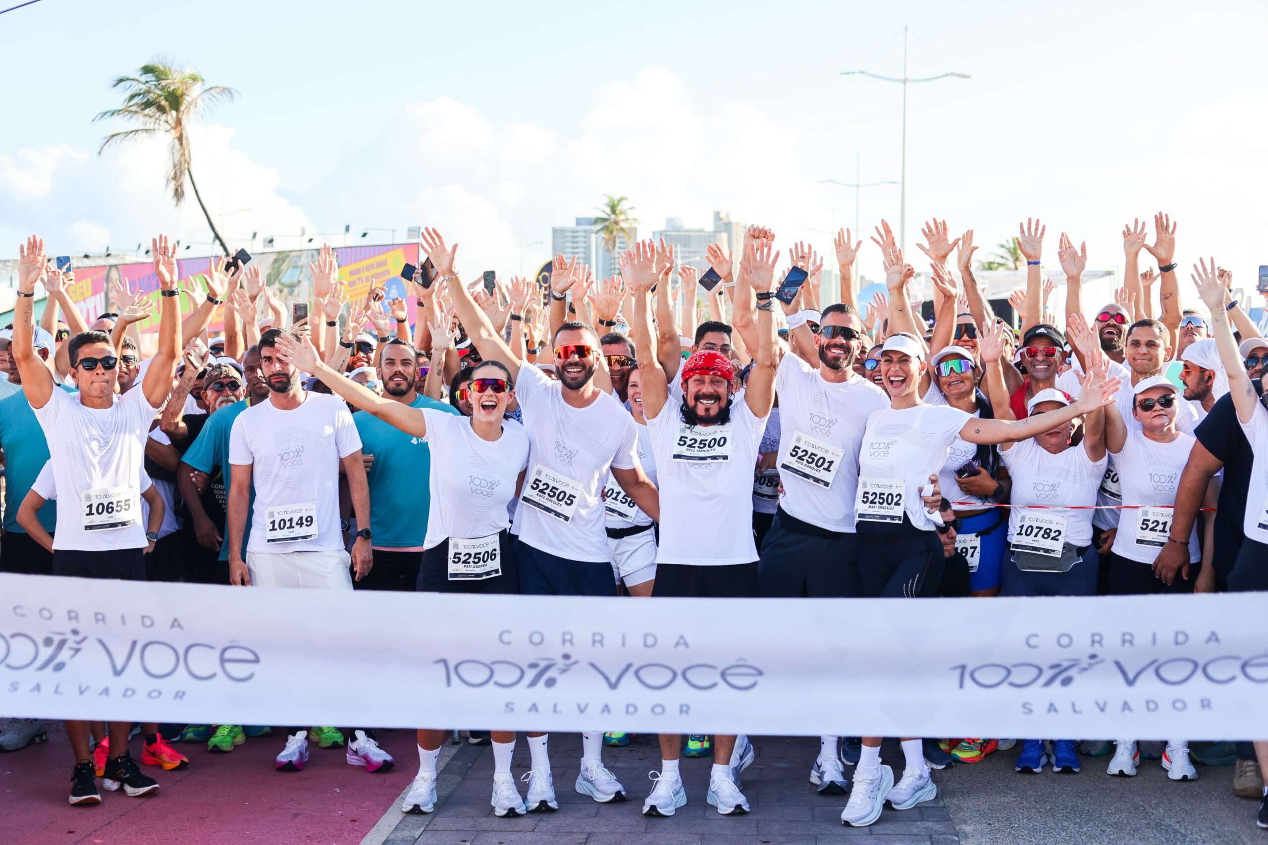 Bell Marques, Pipo e Rafa Marques prometem novas edições da "Corrida 100% Você"