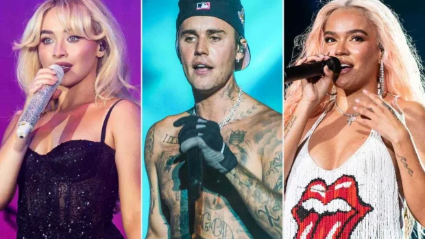 Coachella 2026 anuncia line-up com Sabrina Carpenter, Justin Bieber e Karol G de headliners