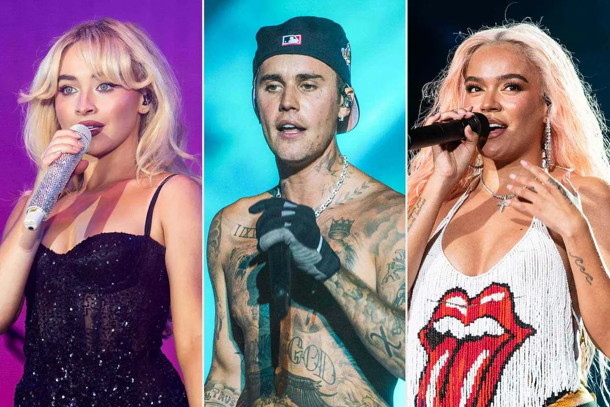 Coachella 2026 anuncia line-up com Sabrina Carpenter, Justin Bieber e Karol G de headliners