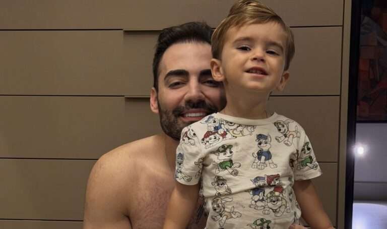 “O Giuseppe mudou completamente a minha vida”, conta Benuto sobre a paternidade
